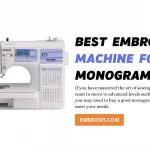 Best Embroidery Machines for Monogramming in 2022 - Expert Reviews