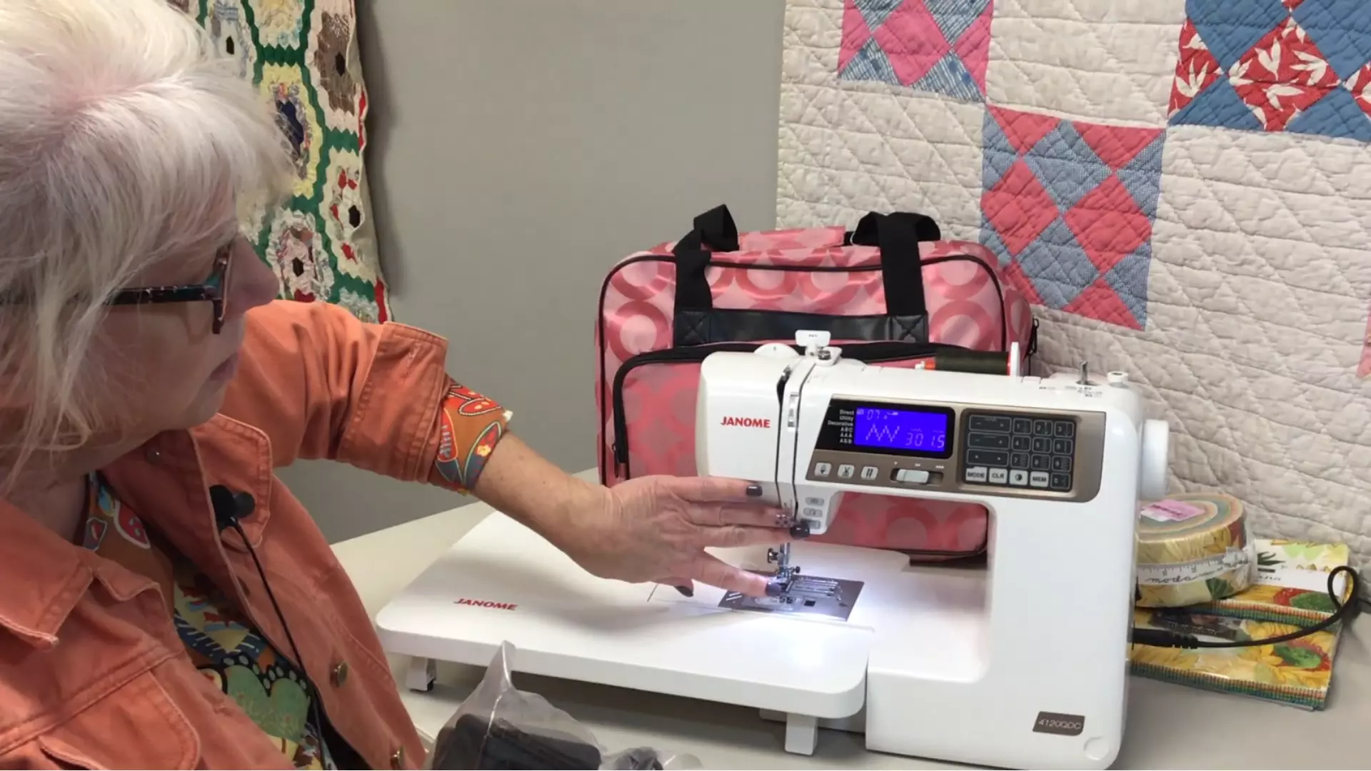 Janome 4120QDC Computerized Sewing Machine